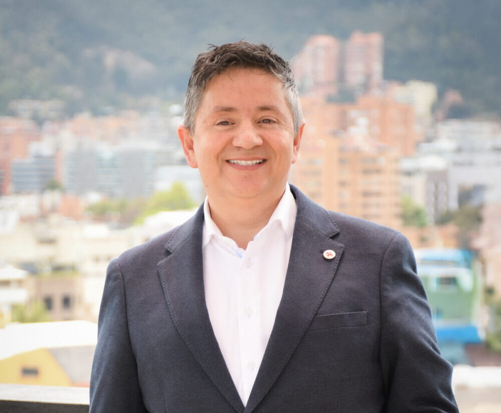 Gabriel Camero Ramos, presidente de la Cruz Roja Colombiana Seccional Cundinamarca y Bogotá