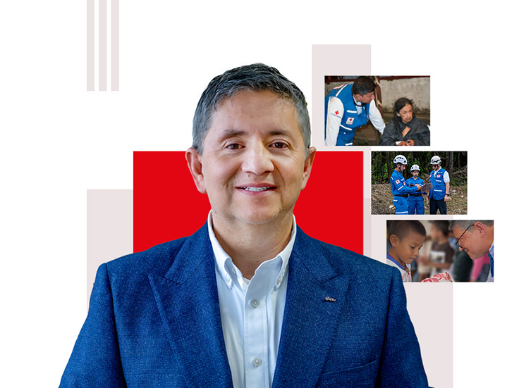 Gabriel Camero Ramos, médico y líder humanitario de la Cruz Roja